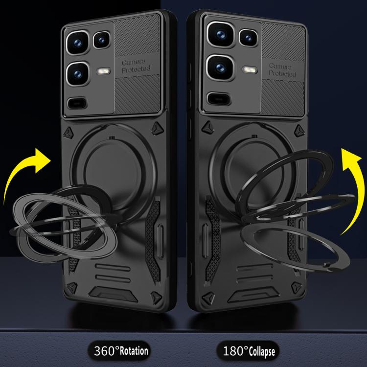 For Infinix Note 50 / 50 Pro 4G MagSafe 2 in 1 TPU Phone Case with Rotating Holder