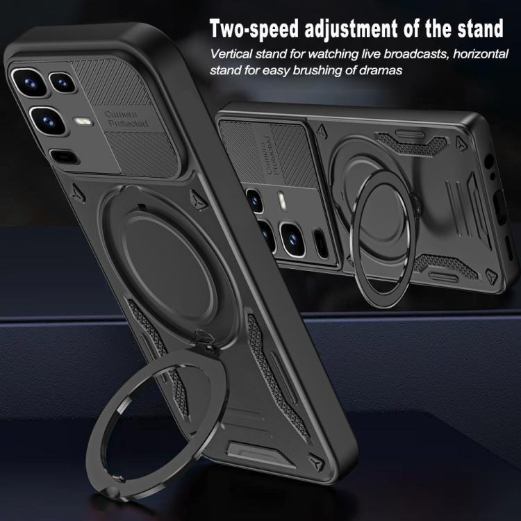 For Infinix Note 50 / 50 Pro 4G MagSafe 2 in 1 TPU Phone Case with Rotating Holder