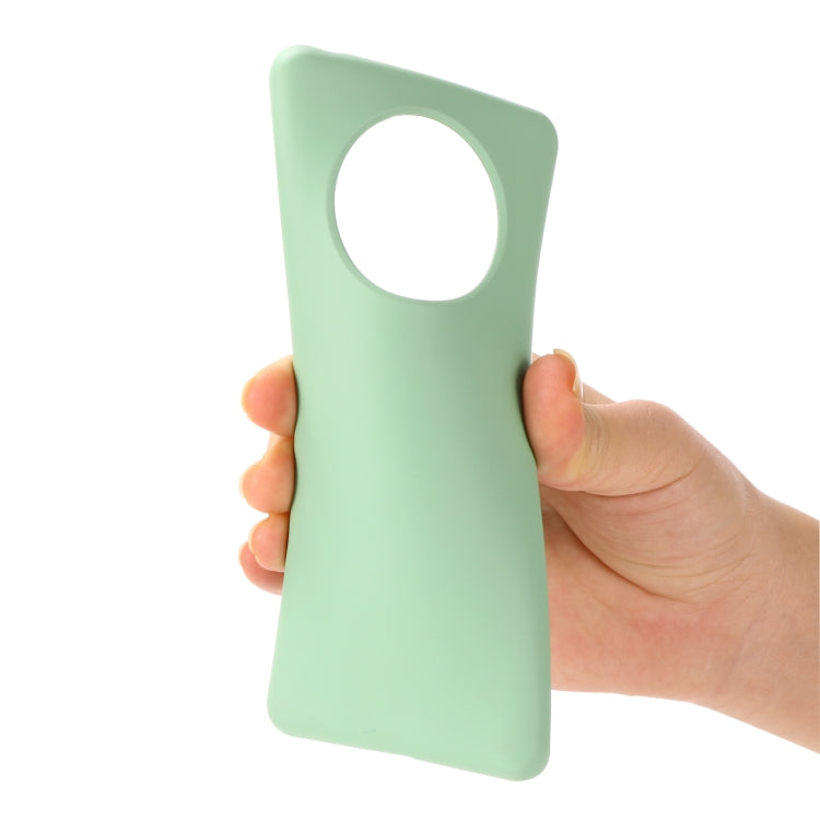 For Huawei Mate 40 Pure Color Liquid Silicone Shockproof Full Coverage Case