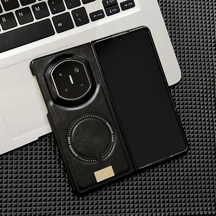 For Huawei Mate X7 Crazy Horse Pattern MagSafe Magnetic Phone Case
