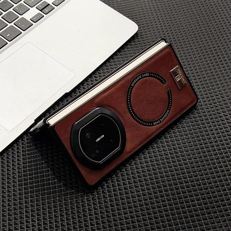 For Huawei Mate X7 Crazy Horse Pattern MagSafe Magnetic Phone Case