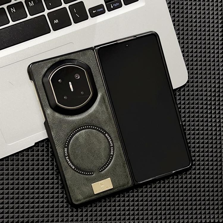 For Huawei Mate X7 Crazy Horse Pattern MagSafe Magnetic Phone Case