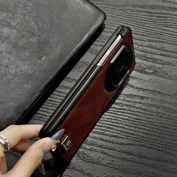 For Huawei Mate X7 Crazy Horse Texture PU Phone Case