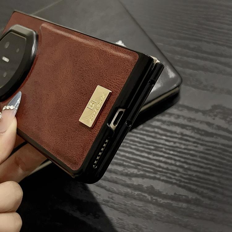For Huawei Mate X7 Crazy Horse Texture PU Phone Case