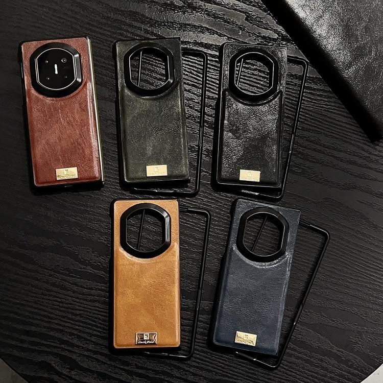 For Huawei Mate X7 Crazy Horse Texture PU Phone Case