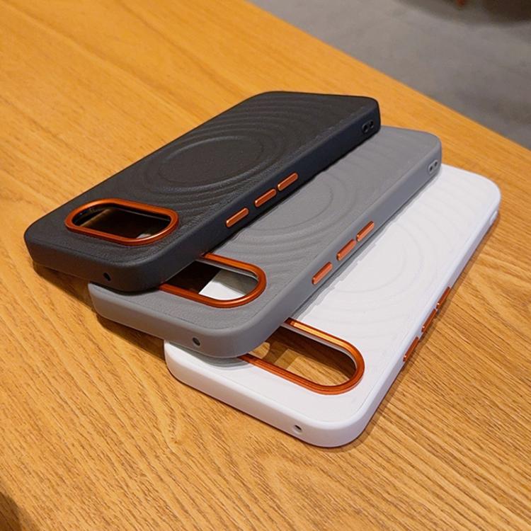 For Google Pixel 10a Armor Wave Texture Magnetic Shockproof Phone Case