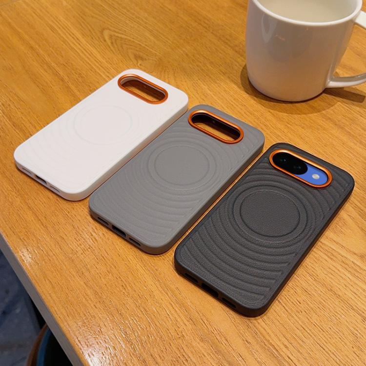 For Google Pixel 10a Armor Wave Texture Magnetic Shockproof Phone Case