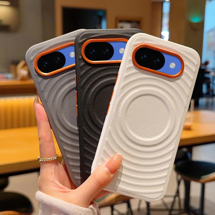 For Google Pixel 10a Armor Wave Texture Magnetic Shockproof Phone Case