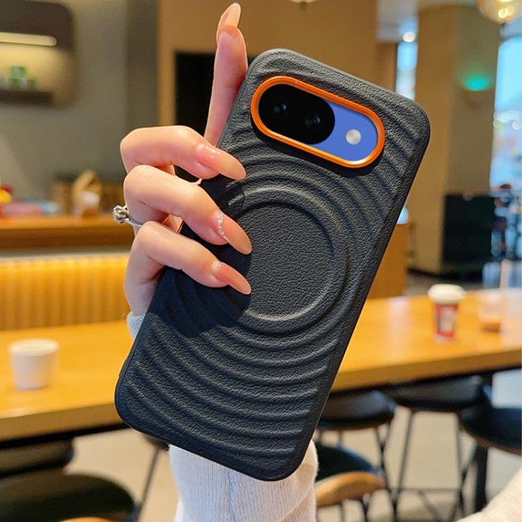 For Google Pixel 10a Armor Wave Texture Magnetic Shockproof Phone Case