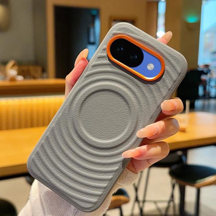 For Google Pixel 10a Armor Wave Texture Magnetic Shockproof Phone Case