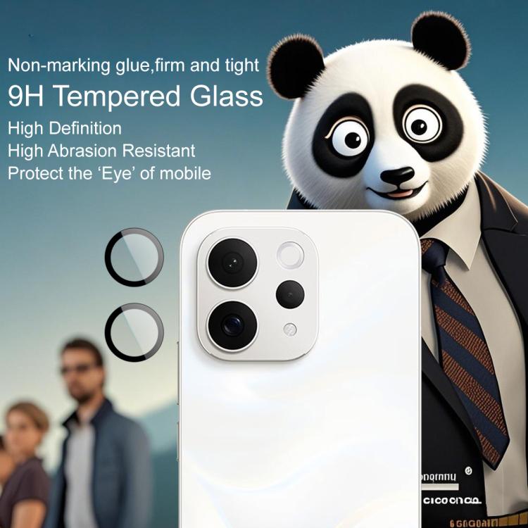 For vivo S50 5G imak Glass Rear Camera Lens Film Phone Case Exclusive, Self-positioning Version
