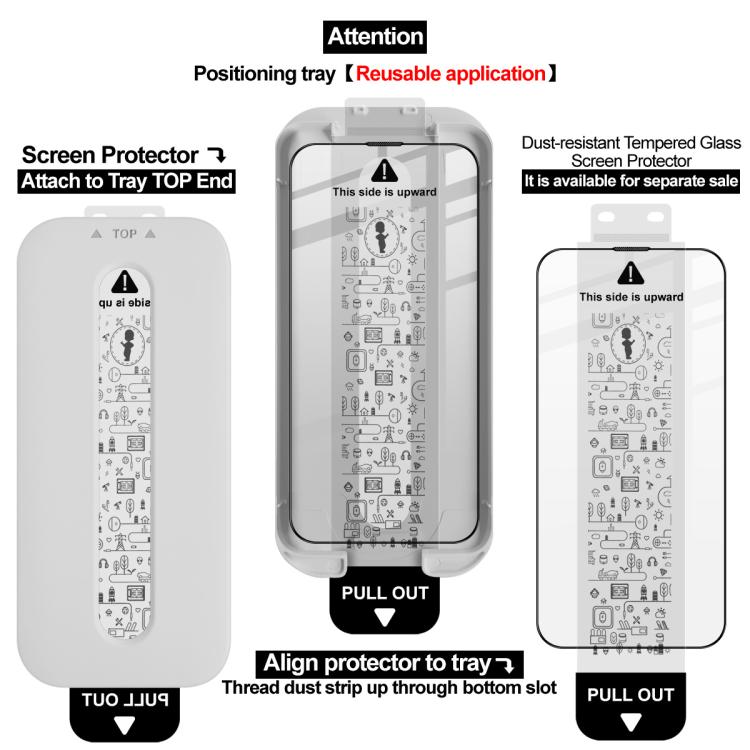 For iPhone 14 Plus imak Dust-free Chamber Locator Full Coverage Tempered Glass Film