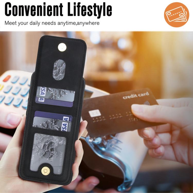 For Samsung Galaxy A36 5G YM030 Retro Faux Leather Magnetic Detachable Wallet Phone Case