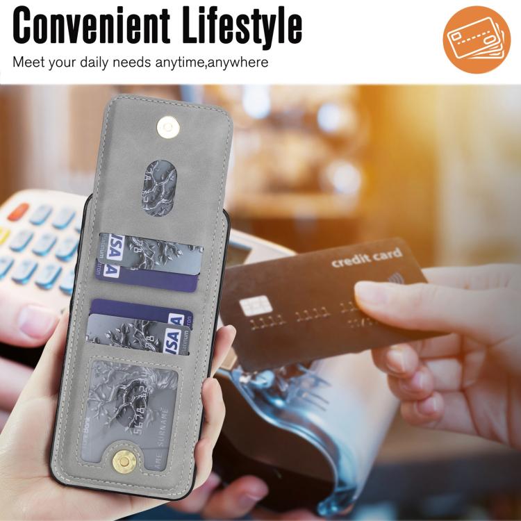 For Samsung Galaxy A36 5G YM030 Retro Faux Leather Magnetic Detachable Wallet Phone Case