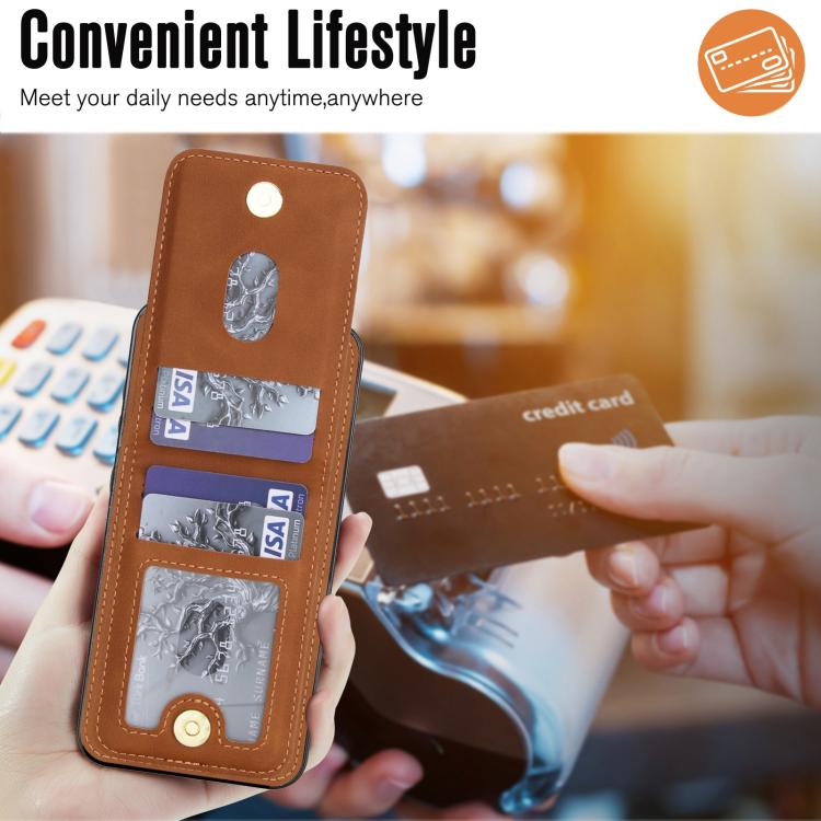 For Samsung Galaxy A36 5G YM030 Retro Faux Leather Magnetic Detachable Wallet Phone Case