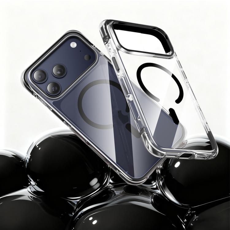 For iPhone 17 Pro Vacuum Airbag TPU + Acrylic Magnetic Shockproof Phone Case