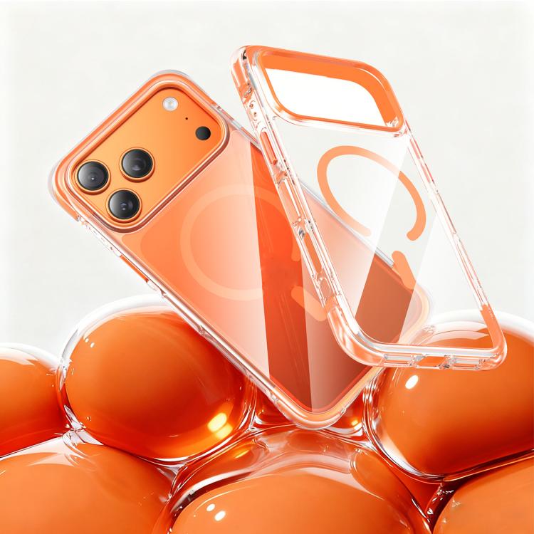 For iPhone 17 Pro Vacuum Airbag TPU + Acrylic Magnetic Shockproof Phone Case