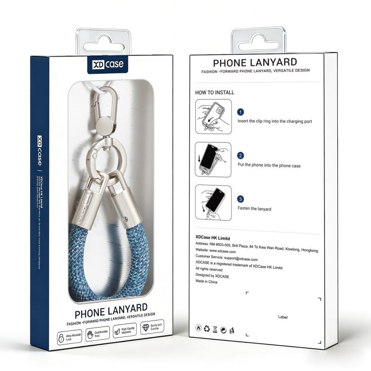 XDcase Anti-Lost Phone Wrist Lanyard with Metal Buckle & Gasket, Length: 10.6cm