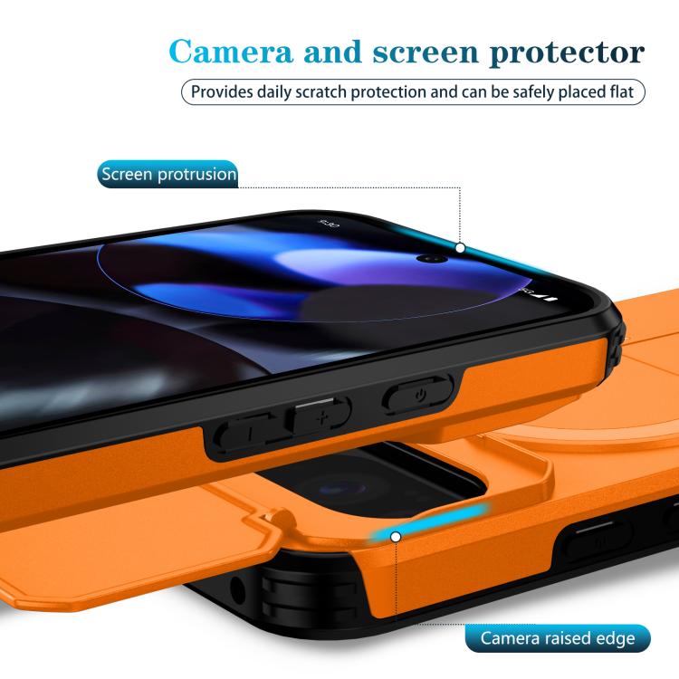 For Google Pixel 10 / 10 Pro / 9 / 9 Pro Sliding Camshield MagSafe Holder Phone Case