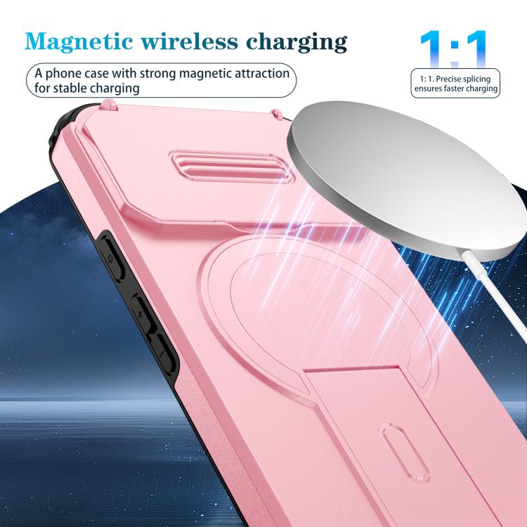 For Google Pixel 10 / 10 Pro / 9 / 9 Pro Sliding Camshield MagSafe Holder Phone Case
