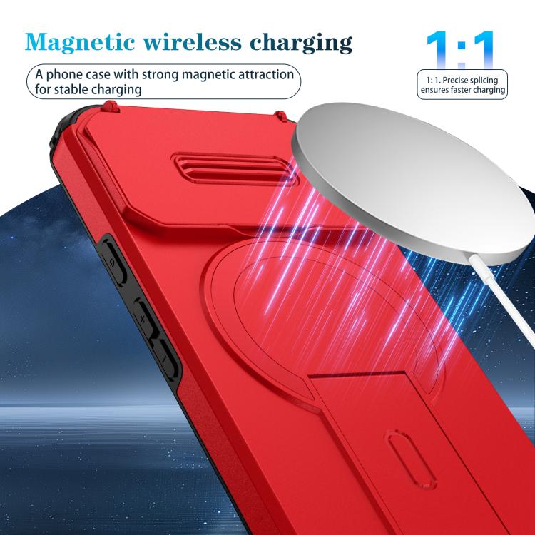 For Google Pixel 10 / 10 Pro / 9 / 9 Pro Sliding Camshield MagSafe Holder Phone Case
