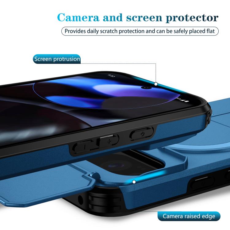 For Google Pixel 10 / 10 Pro / 9 / 9 Pro Sliding Camshield MagSafe Holder Phone Case