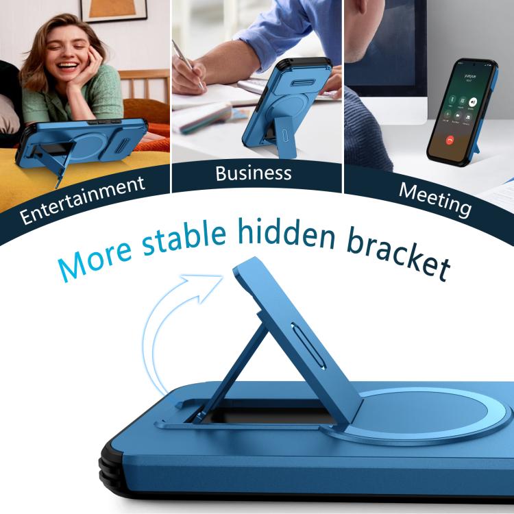 For Google Pixel 10 / 10 Pro / 9 / 9 Pro Sliding Camshield MagSafe Holder Phone Case