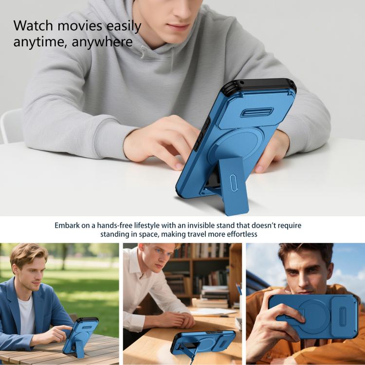 For Google Pixel 10 / 10 Pro / 9 / 9 Pro Sliding Camshield MagSafe Holder Phone Case