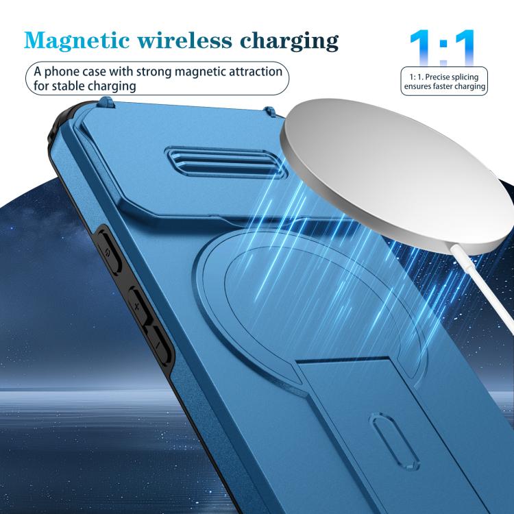 For Google Pixel 10 / 10 Pro / 9 / 9 Pro Sliding Camshield MagSafe Holder Phone Case