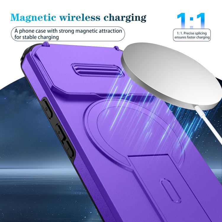 For Google Pixel 10 / 10 Pro / 9 / 9 Pro Sliding Camshield MagSafe Holder Phone Case