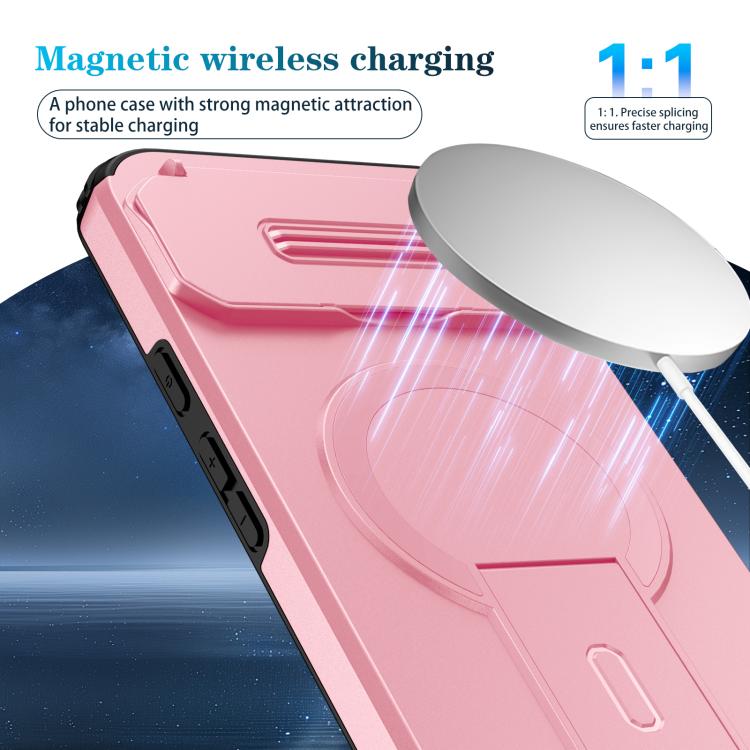 For Google Pixel 10 Pro XL / 9 Pro XL Sliding Camshield MagSafe Holder Phone Case