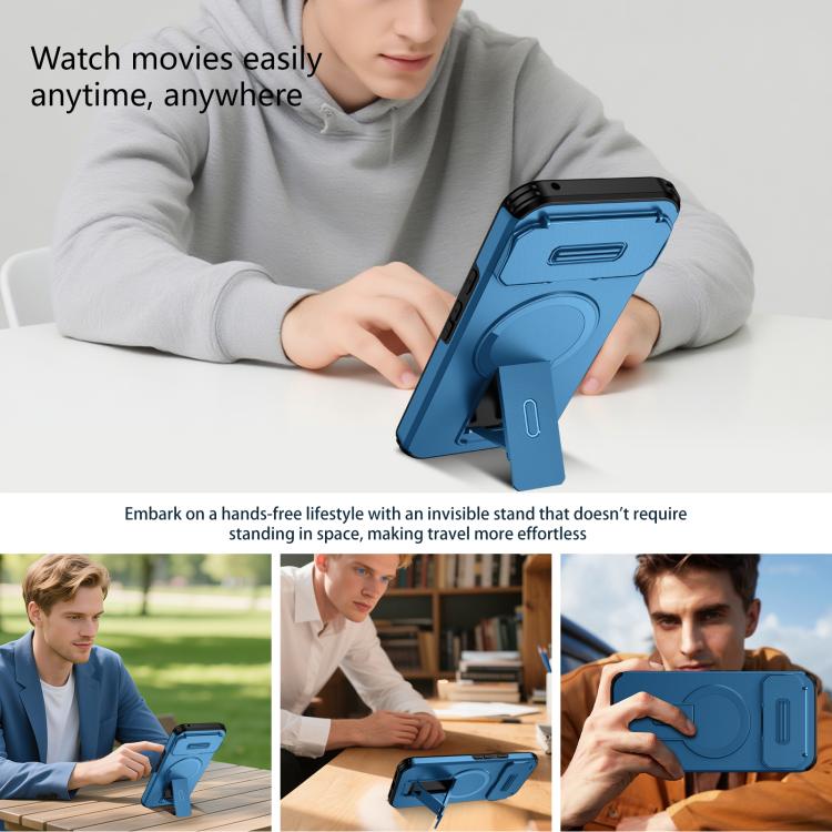 For Google Pixel 10 Pro XL / 9 Pro XL Sliding Camshield MagSafe Holder Phone Case