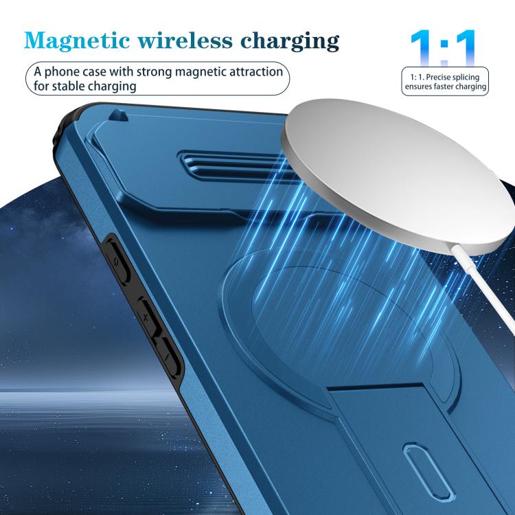 For Google Pixel 10 Pro XL / 9 Pro XL Sliding Camshield MagSafe Holder Phone Case