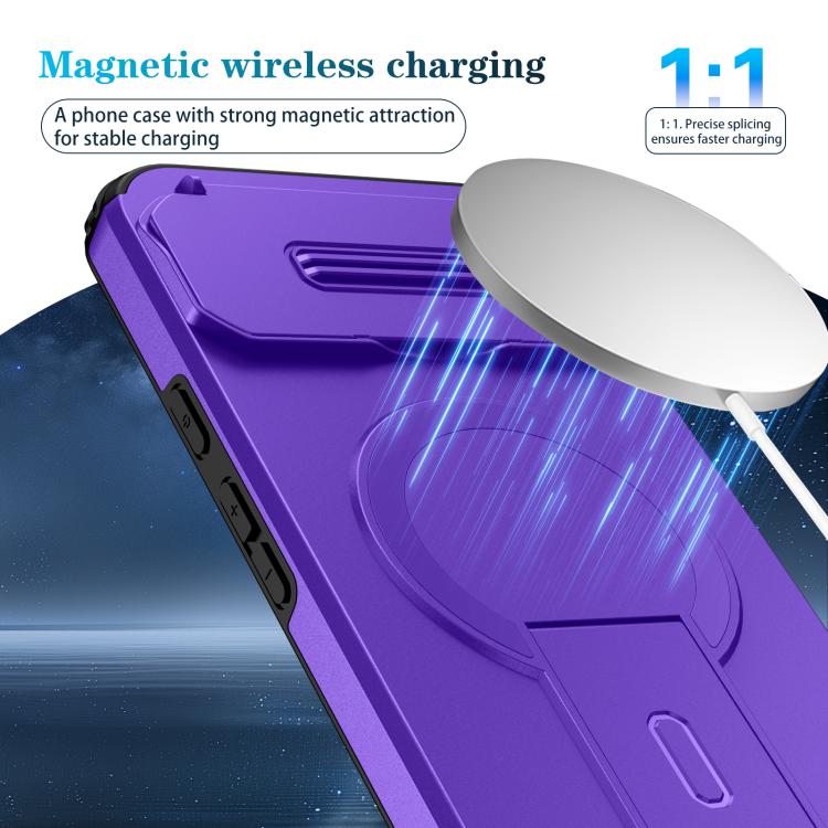 For Google Pixel 10 Pro XL / 9 Pro XL Sliding Camshield MagSafe Holder Phone Case