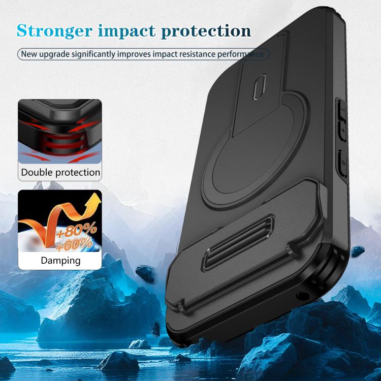 For Google Pixel 9a Sliding Camshield MagSafe Holder Phone Case
