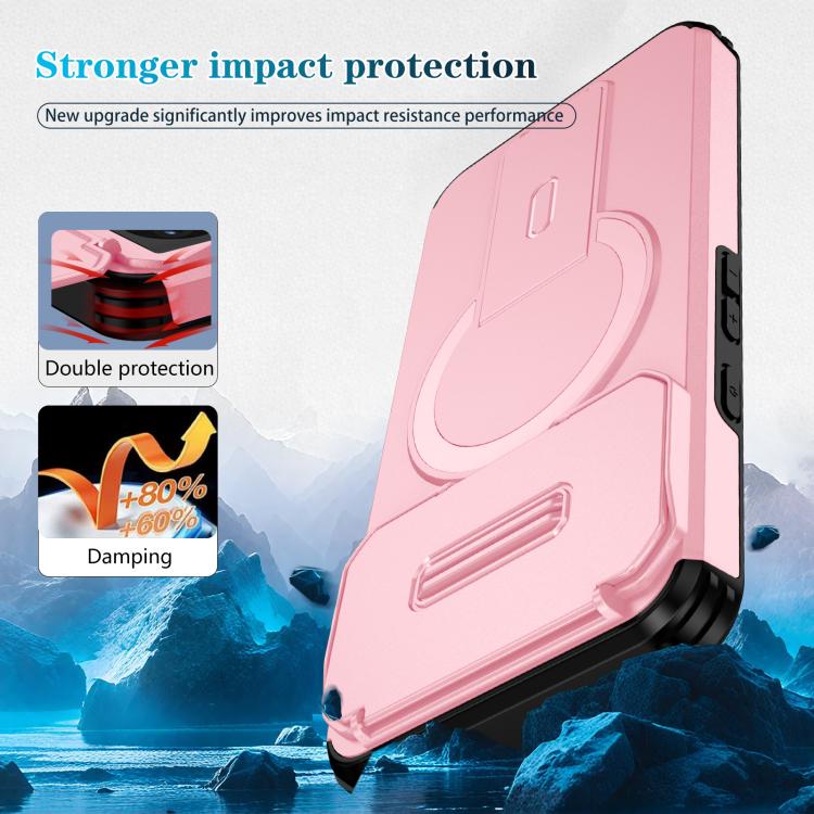 For Google Pixel 8 Sliding Camshield MagSafe Holder Phone Case