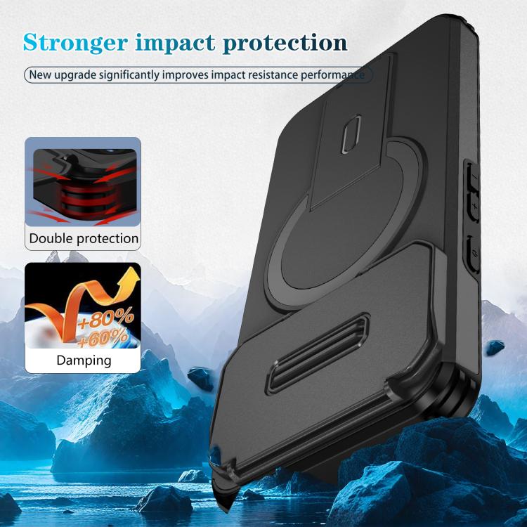 For Google Pixel 8 Sliding Camshield MagSafe Holder Phone Case