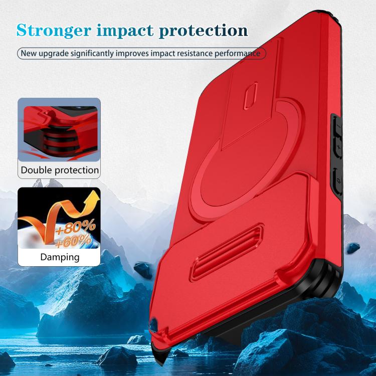 For Google Pixel 8 Sliding Camshield MagSafe Holder Phone Case