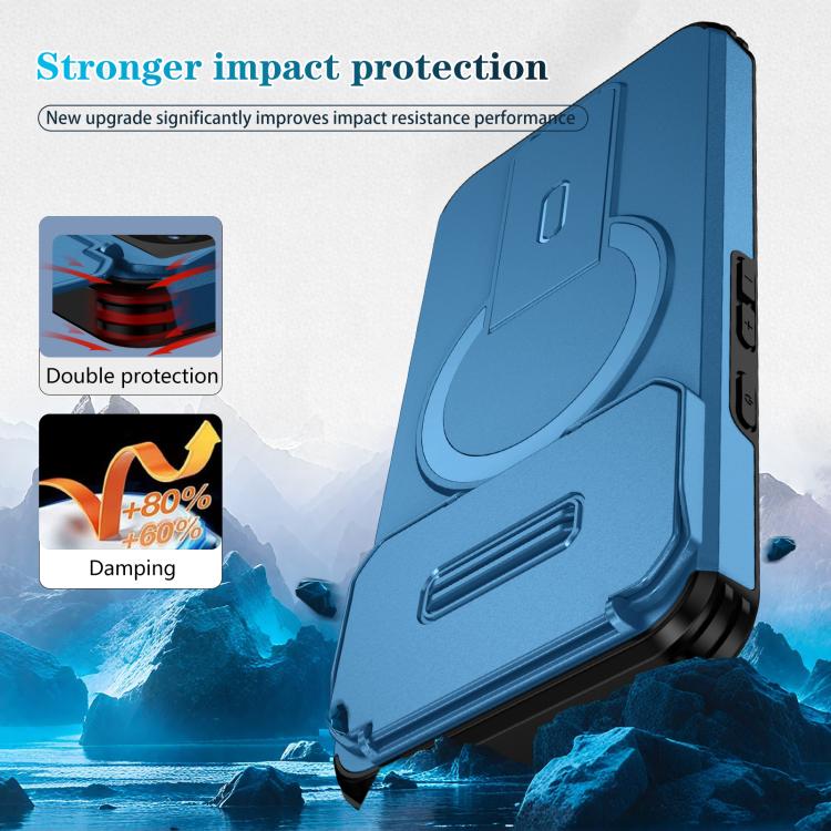 For Google Pixel 8 Sliding Camshield MagSafe Holder Phone Case
