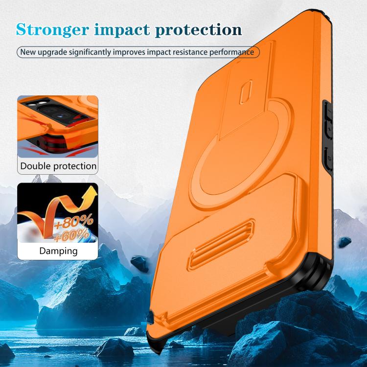 For Google Pixel 8 Pro Sliding Camshield MagSafe Holder Phone Case