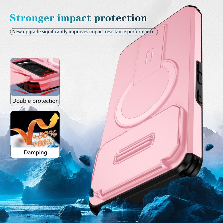 For Google Pixel 8 Pro Sliding Camshield MagSafe Holder Phone Case