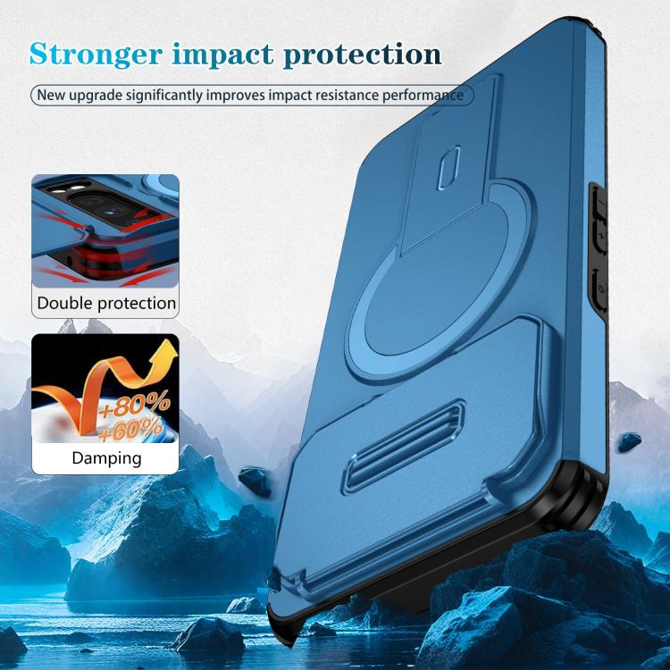 For Google Pixel 8 Pro Sliding Camshield MagSafe Holder Phone Case