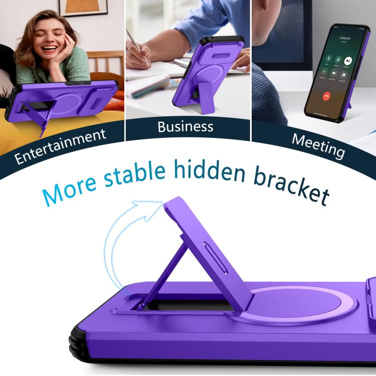 For Google Pixel 8 Pro Sliding Camshield MagSafe Holder Phone Case