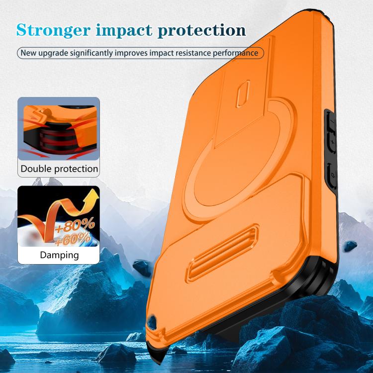 For Google Pixel 8a Sliding Camshield MagSafe Holder Phone Case