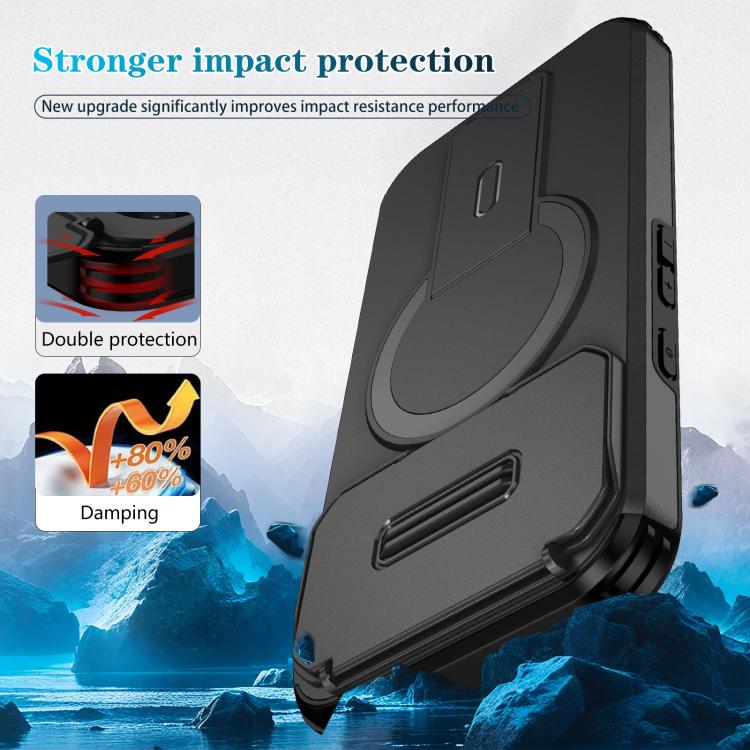 For Google Pixel 8a Sliding Camshield MagSafe Holder Phone Case