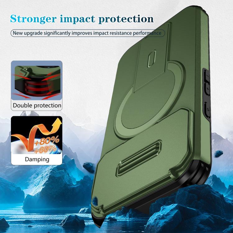 For Google Pixel 8a Sliding Camshield MagSafe Holder Phone Case