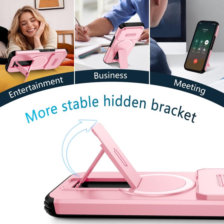 For Google Pixel 10a Sliding Camshield MagSafe Holder Phone Case