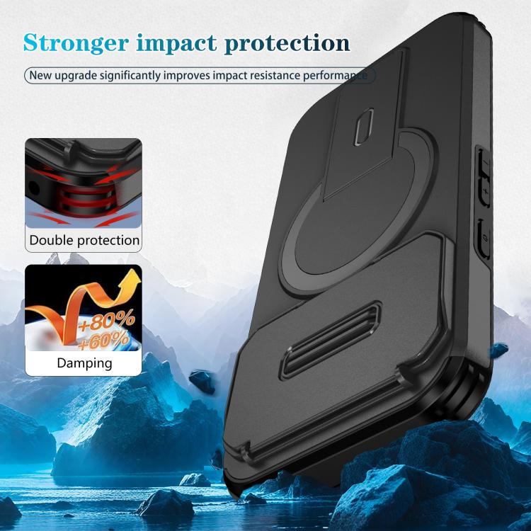For Google Pixel 10a Sliding Camshield MagSafe Holder Phone Case