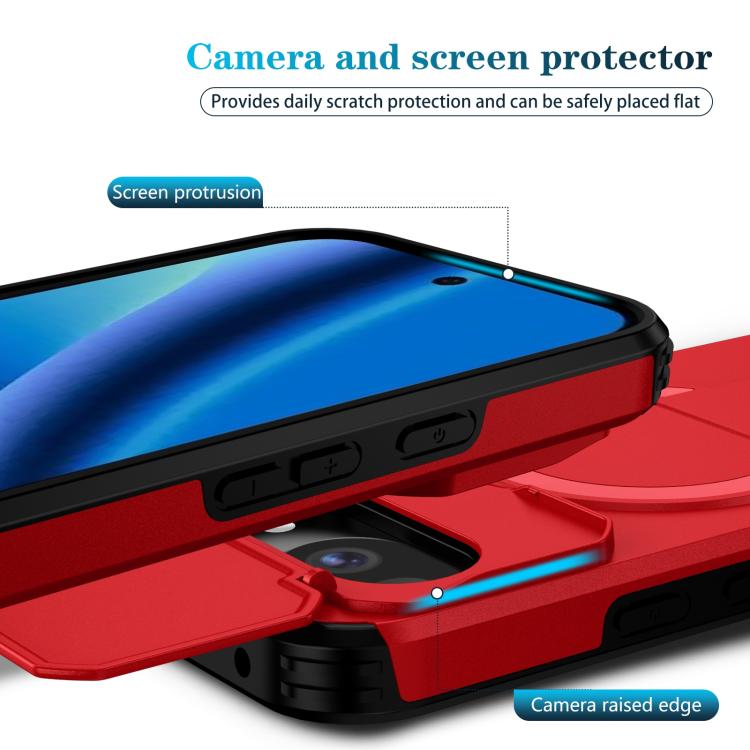For Google Pixel 10a Sliding Camshield MagSafe Holder Phone Case