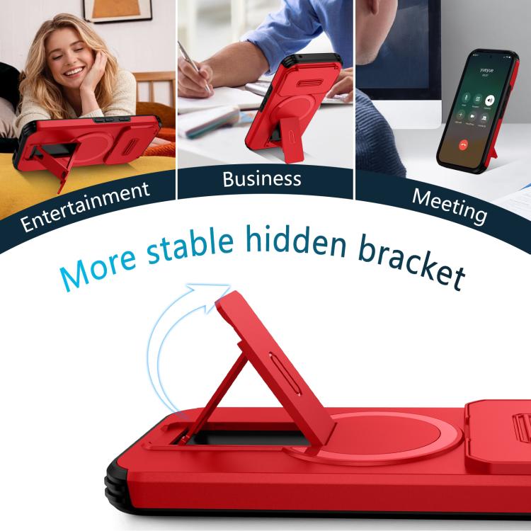 For Google Pixel 10a Sliding Camshield MagSafe Holder Phone Case